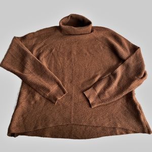 Kuhl brand cowl sweater turtleneck cozy women xl